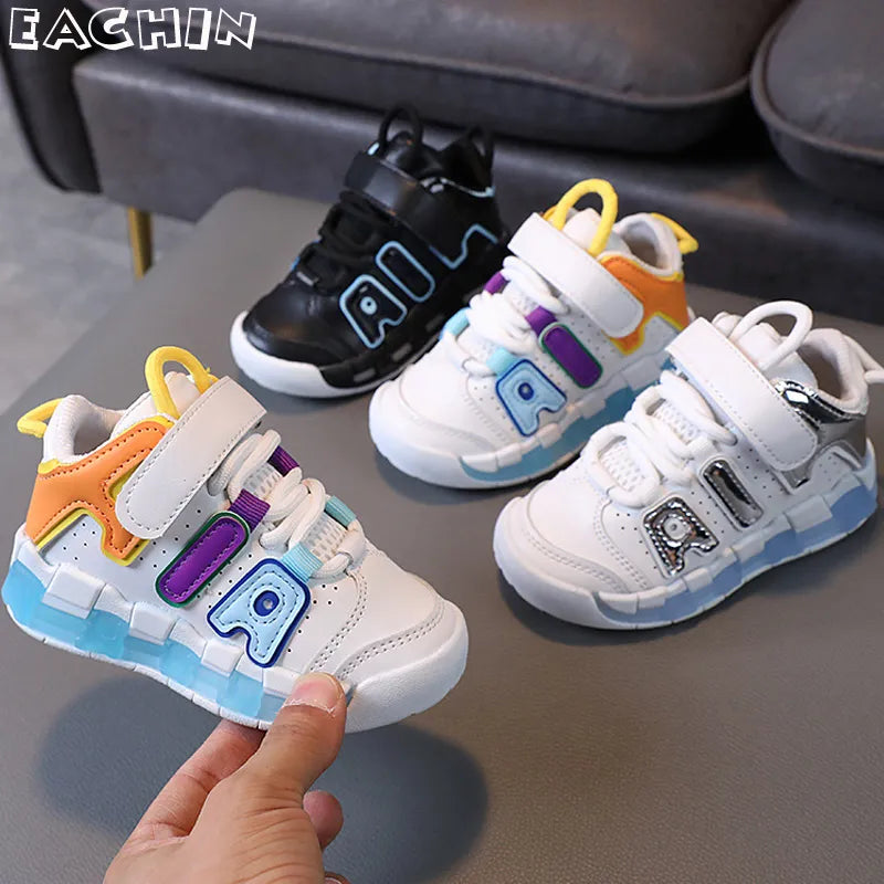 EACHIN Girls Boys Sports Shoes Baby Shoes Toddler Non-slip Sneakers Casual Soft Shoes for Children Girls Baby Kids Outdoor Shoes