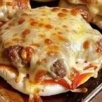 Baked Potato Rounds with Cheese