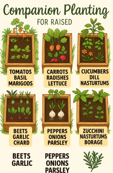 Companion Planting for Raised Beds