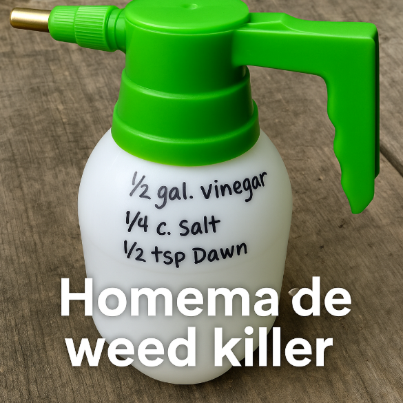 Homemade weed killer