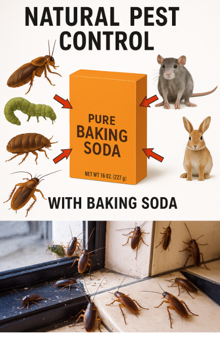 Natural Pest Control with Baking Soda