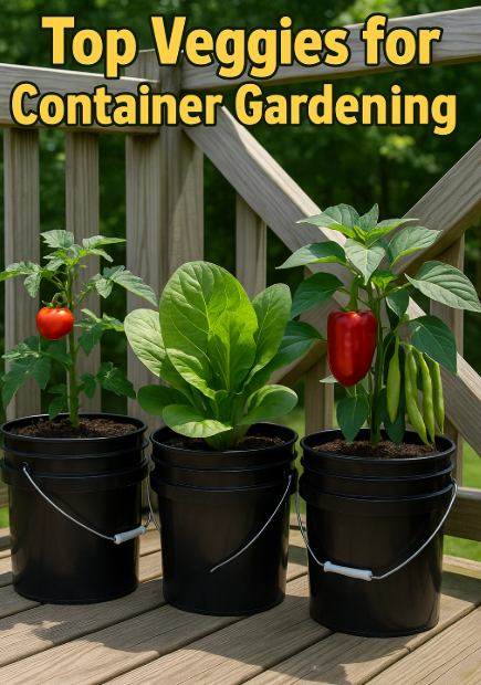 18 foods that thrive in cheap 5-gallon buckets