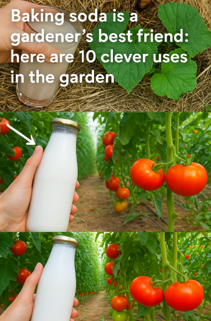 Baking soda is a gardener’s best friend