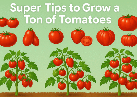 Super Tips to Grow a Ton of Tomatoes