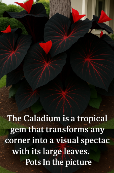 The Caladium is a tropical