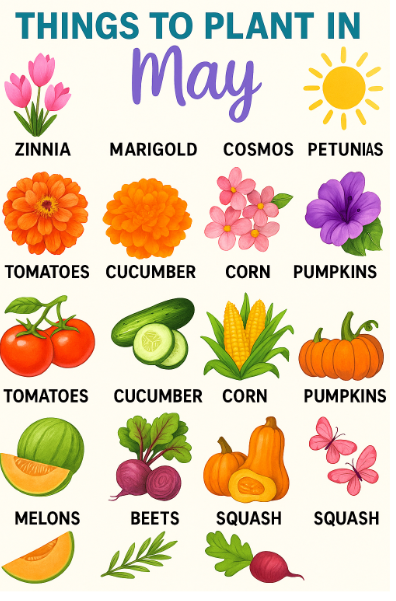 Things to Plant in May