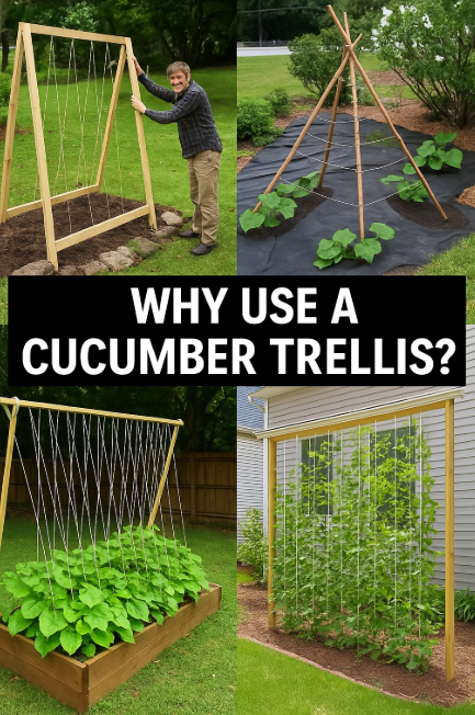 Why Use a Cucumber Trellis