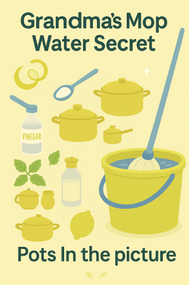 Grandma’s Mop Water Secret