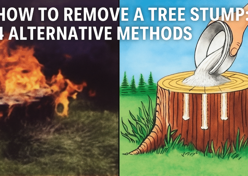 How to Remove a Tree Stump