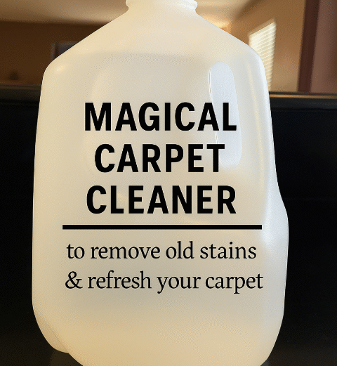 Magical Carpet Cleaner to Remove Old Stains and Refresh Your Carpet