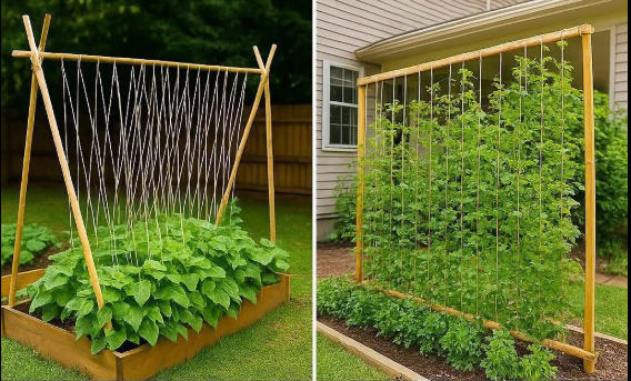 Saves space in your garden