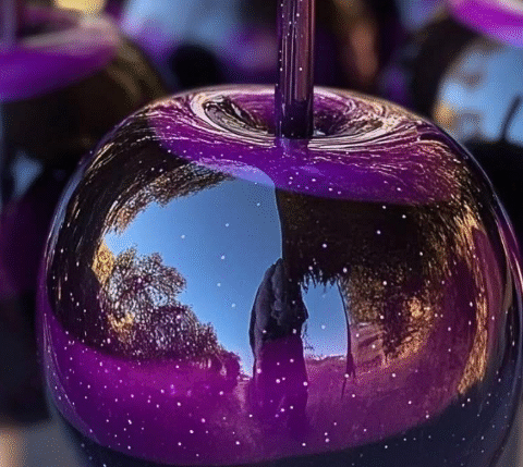 The Amazing Poison Black Candy Apples