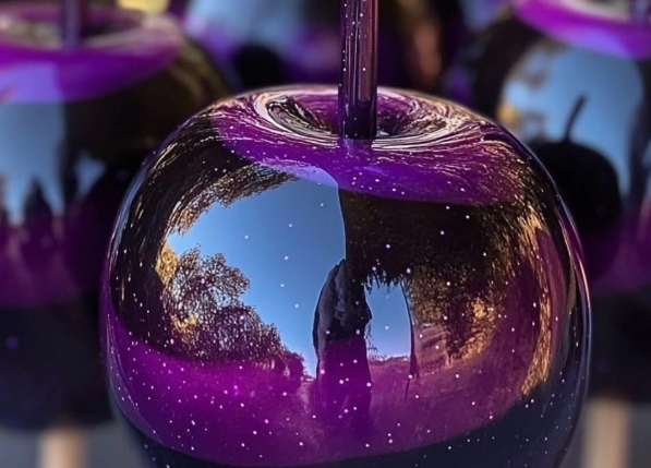 The Amazing Poison Black Candy Apples